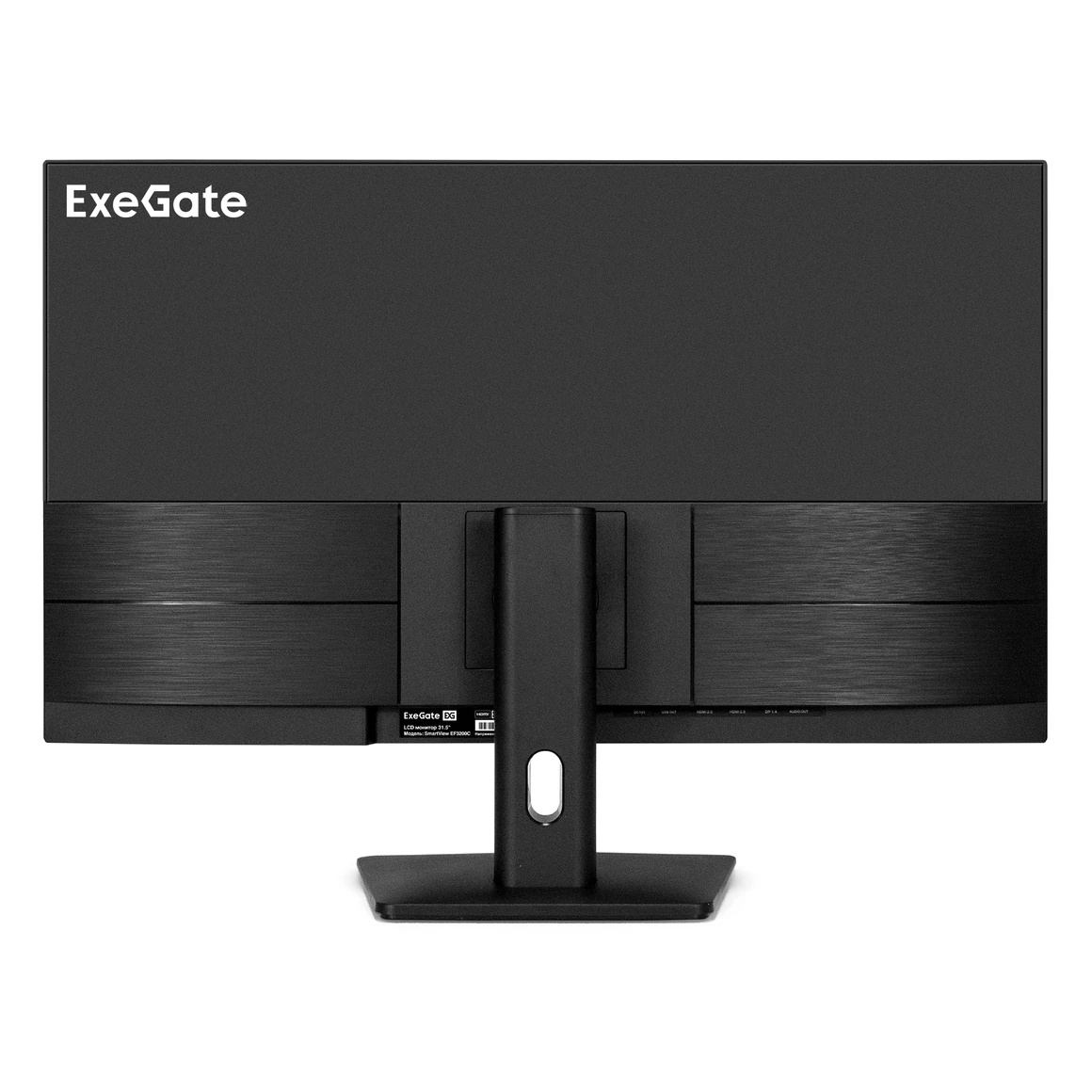 LCD ExeGate 31.5"&nbsp;EF3200C SmartView {IPS 3840x2160 60Hz 5ms 16:9, 300cd 1000:1 178/178 2xHDMI2.0 DisplayPort USB Speakers VESA} EX299469RUS