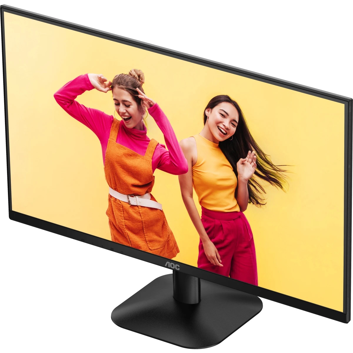 Монитор 27" AOC 1920x1080 WLED 16:9 VA 250cd, 3000:1, 4ms, 178°/178°, VGA, HDMI, 100Hz, Tilt, VESA, External, Black, 3y