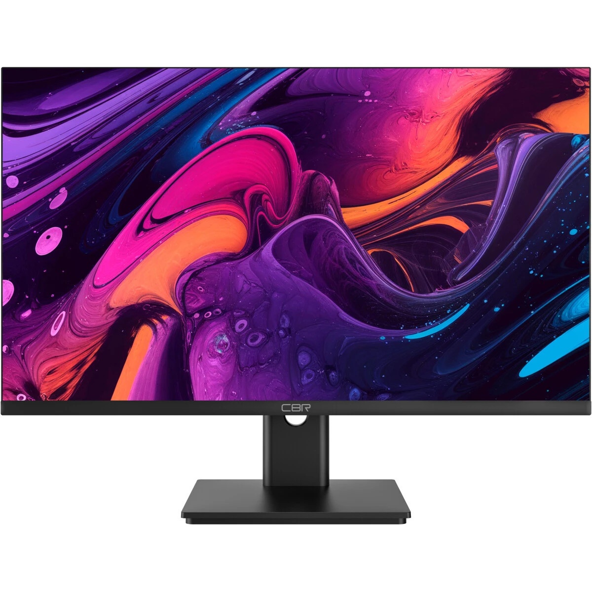 CBR LCD Монитор 23.8" MF-2404, IPS, FHD 1920x1080, 100Гц, 1*HDMI/1*VGA, внутренний БП, черный, кабель HDMI 1.5м LCD-MF2404-OPC