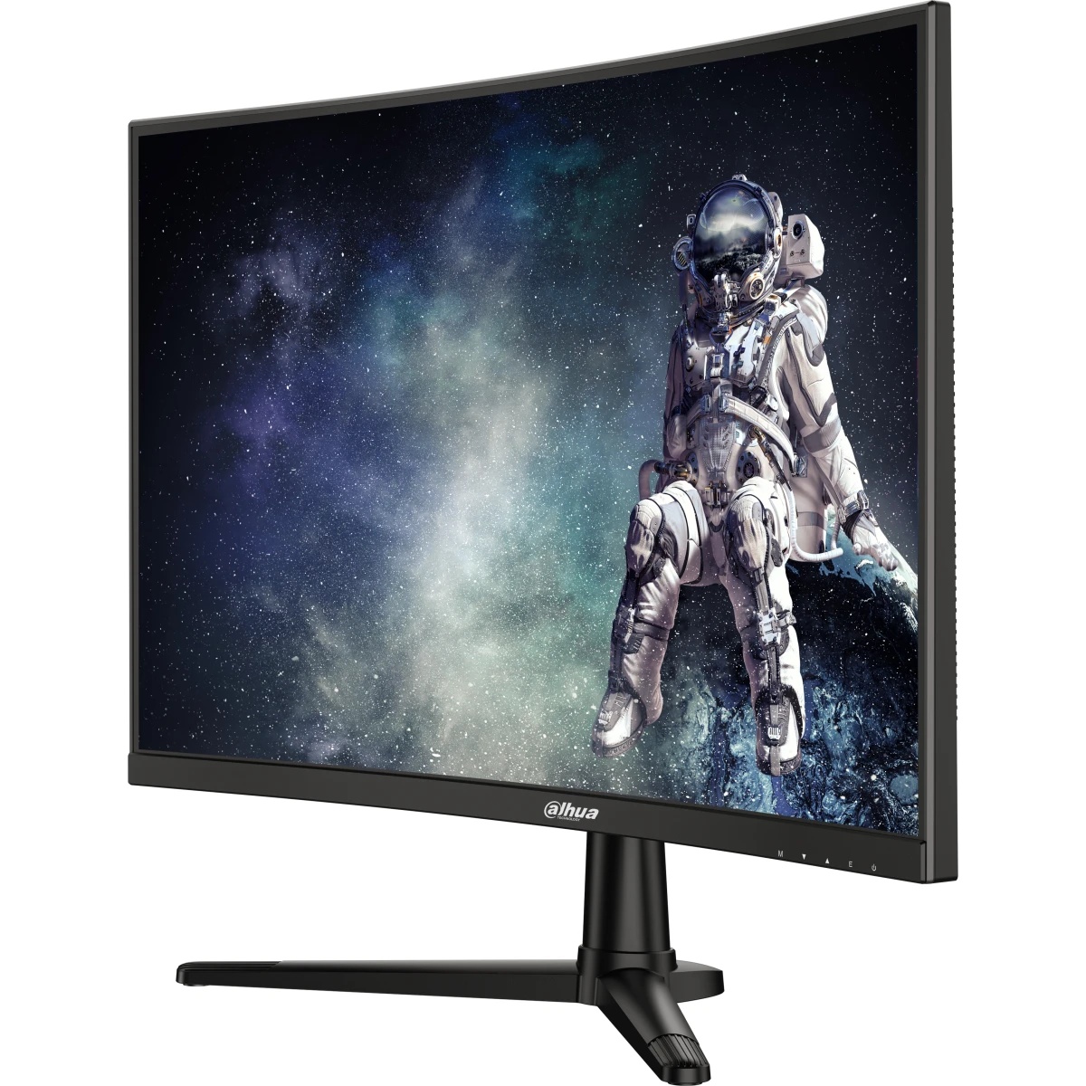 Dahua DHI-LM27-E240C 27"(16:9) изогнутый FullHD монитор VA. E-LED  1920x1080,  350 кд/м2,  4000:1, 178°/178°, 1 мс, 240Гц,  1500R, VESA: 100x100 м. HDMIx1, DPx1, Аудио выход