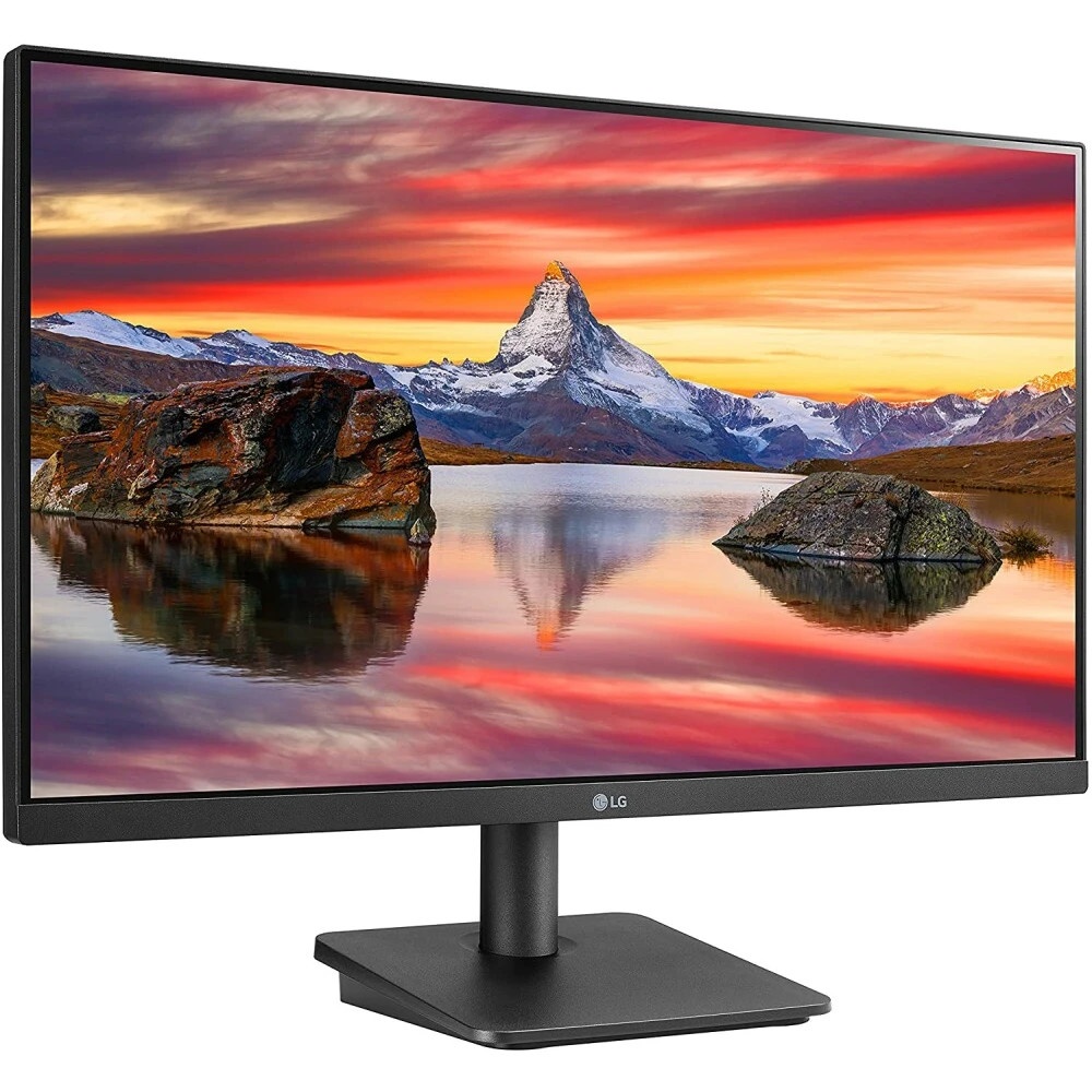 Монитор 23.8" LG 24MP400-B IPS 1920x1080, 75 Гц, 5 мс, 16:9, 250 кд/м², 1xHDMI, 1xVGA, черный