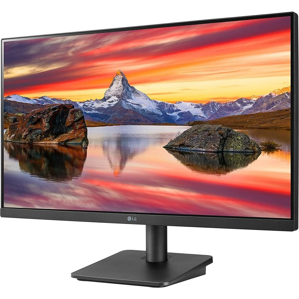 Монитор 23.8" LG 24MP400-B IPS 1920x1080, 75 Гц, 5 мс, 16:9, 250 кд/м², 1xHDMI, 1xVGA, черный