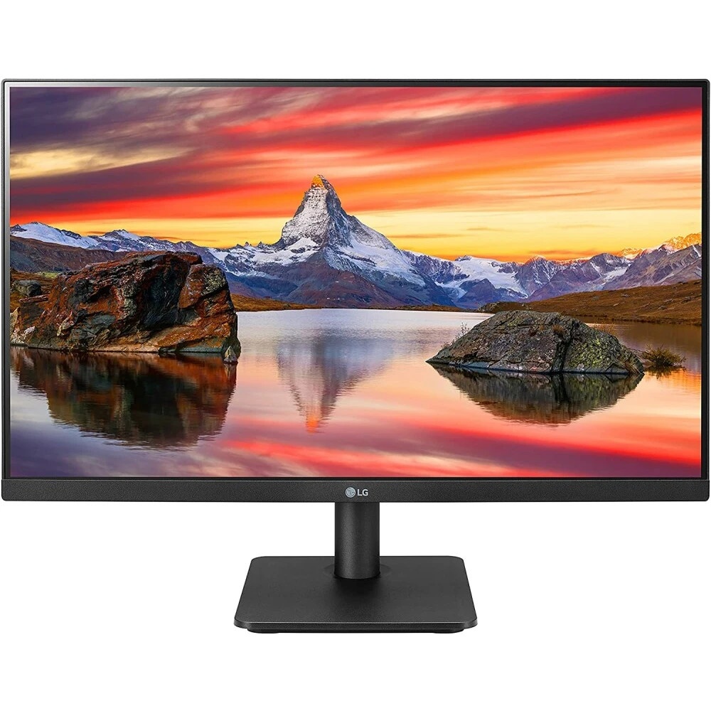 Монитор 23.8" LG 24MP400-B IPS 1920x1080, 75 Гц, 5 мс, 16:9, 250 кд/м², 1xHDMI, 1xVGA, черный