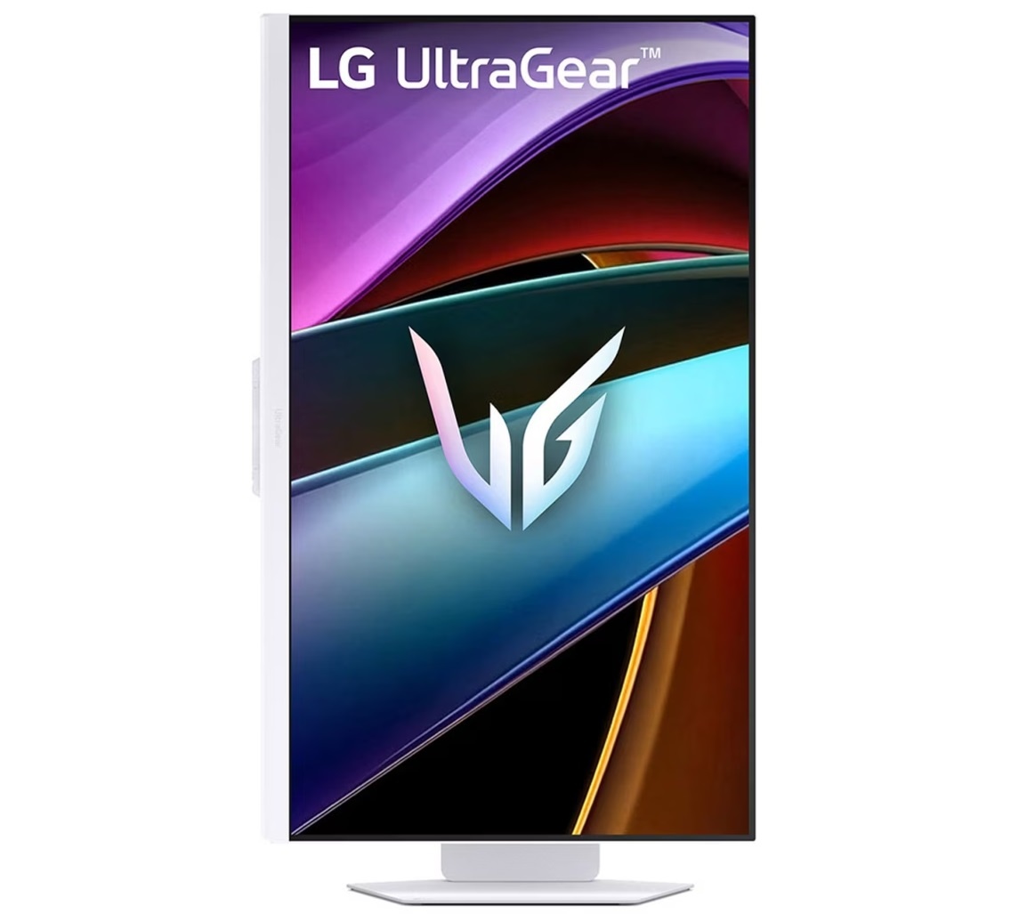 Монитор 31.5" LG 32G810SA-W   Smart IPS, 3840x2160, 144Hz, 1ms, 400сd/m, 1000:1, HDR10 | HDMI(2.1), DP(1.4), Type-C(PD-65W), 2xUSB2.0, RJ45 | HAS, Pivot, Swivel, ExPSU, Speakers, Vesa 100, White