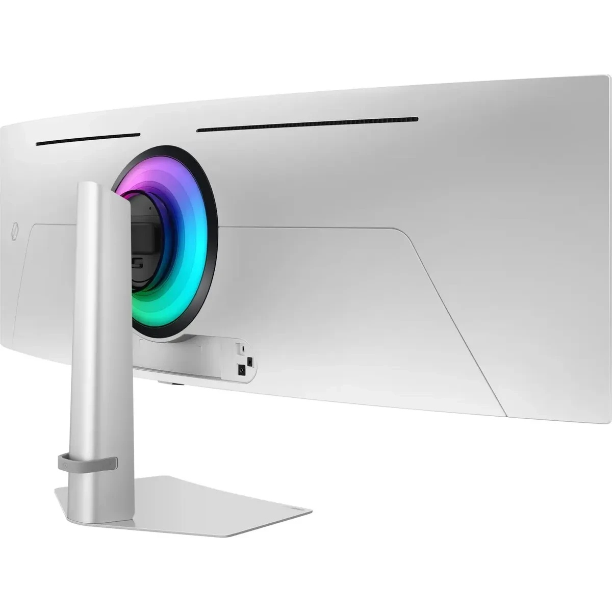 Монитор Samsung 49" Odyssey OLED G9 S49DG934SUXEN серебристый OLED LED 32:9 HDMI полуматовая HAS 250