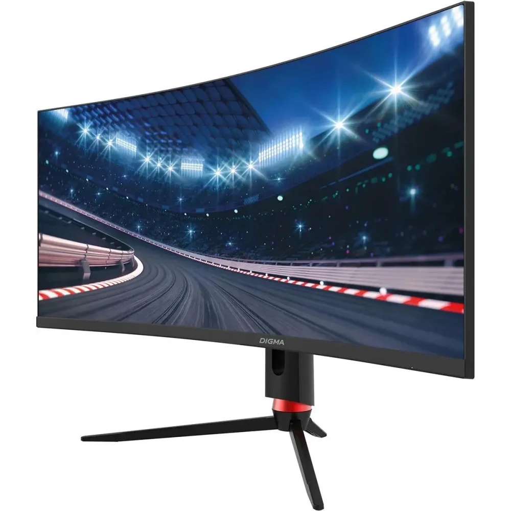 Монитор Digma Overdrive 34A711Q 34" VA 3440x1440, 165 Гц, 5 мс, 21:9, 300 кд/м2, 2хHDMI, 2хDP, изогн