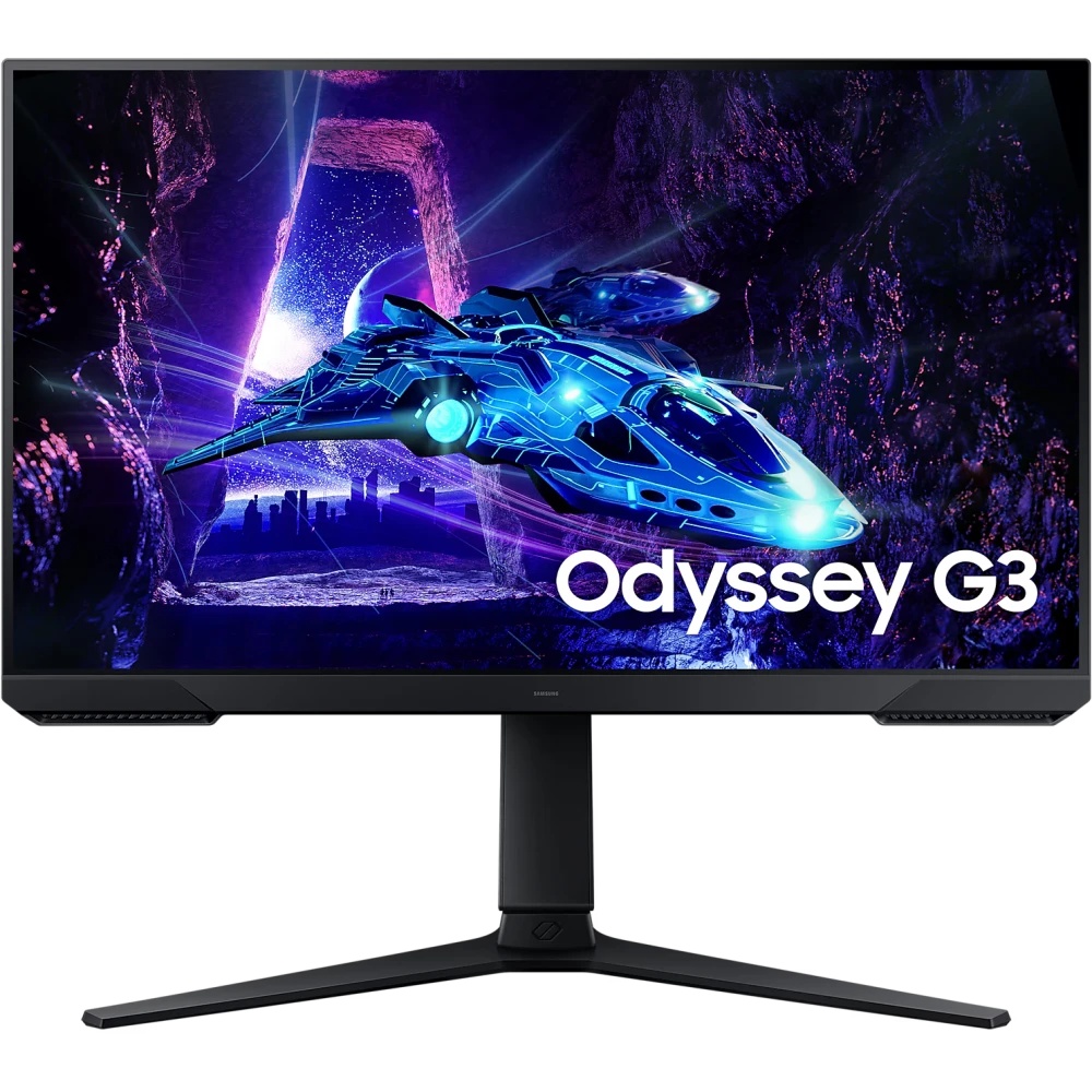 Монитор 24" Samsung Odyssey G3 VA 1920x1080, 180 Гц, 1 мс (MPRT), 16:9, 250 кд/м², HDMI 2.0, DP 1.4,