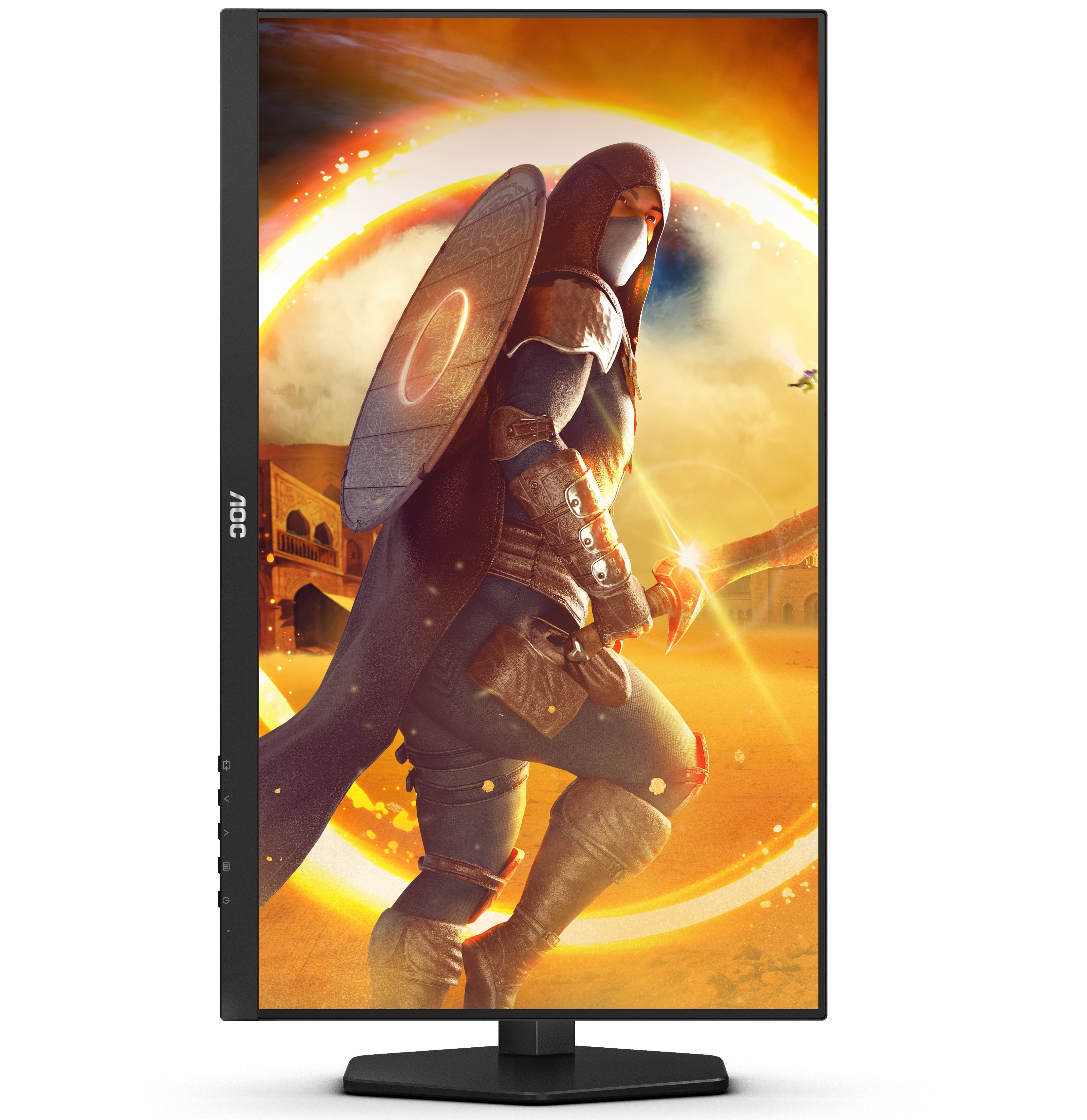 Монитор 27" AOC Q27G4XY Black (VA, 2560x1440, 180Hz, 0.3 ms, 178°/178°, 450 cd/m, 80M:1, 2xHDMI 2.0, DisplayPort 1.4, Pivot)