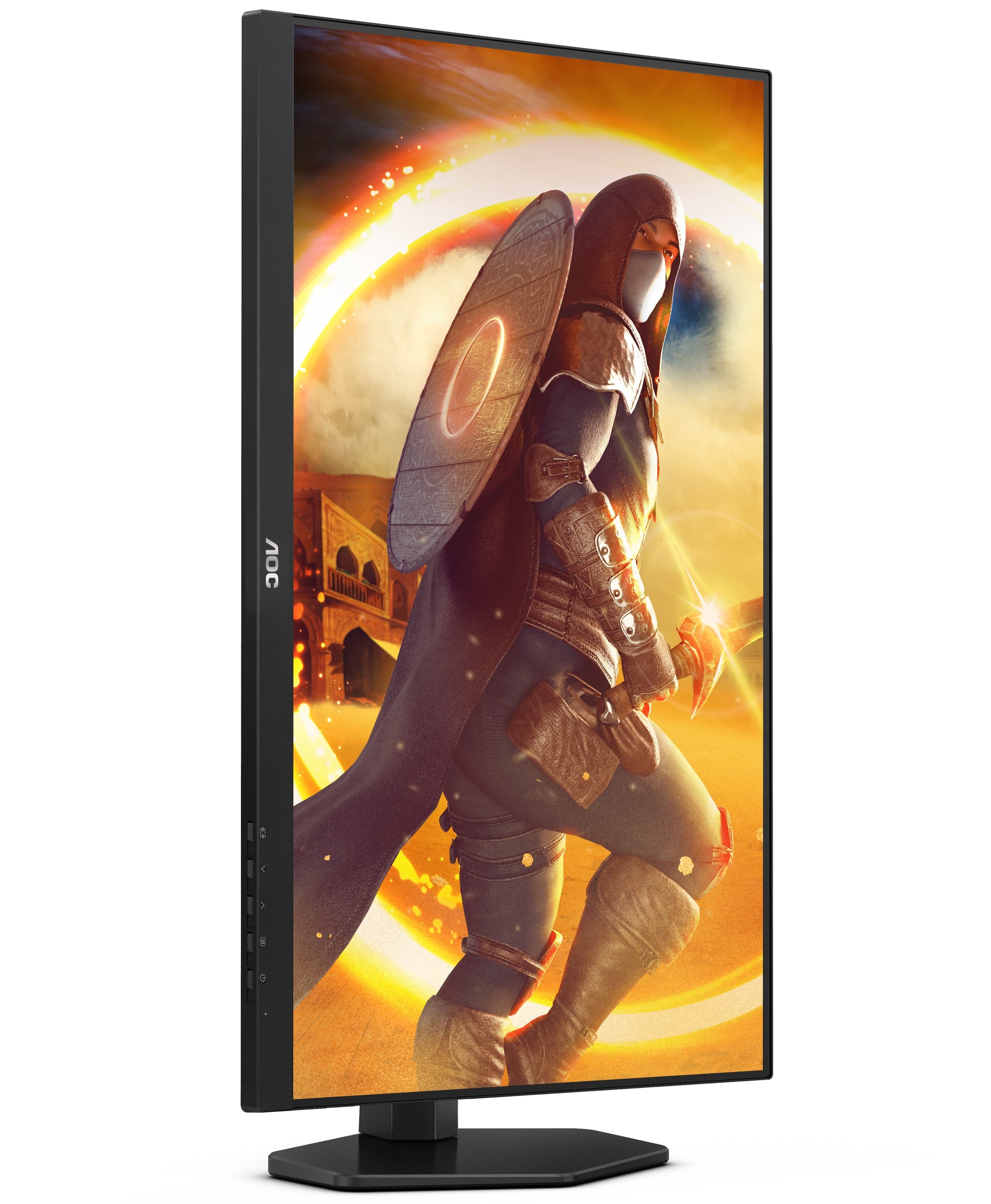 Монитор 27" AOC Q27G4XY Black (VA, 2560x1440, 180Hz, 0.3 ms, 178°/178°, 450 cd/m, 80M:1, 2xHDMI 2.0, DisplayPort 1.4, Pivot)