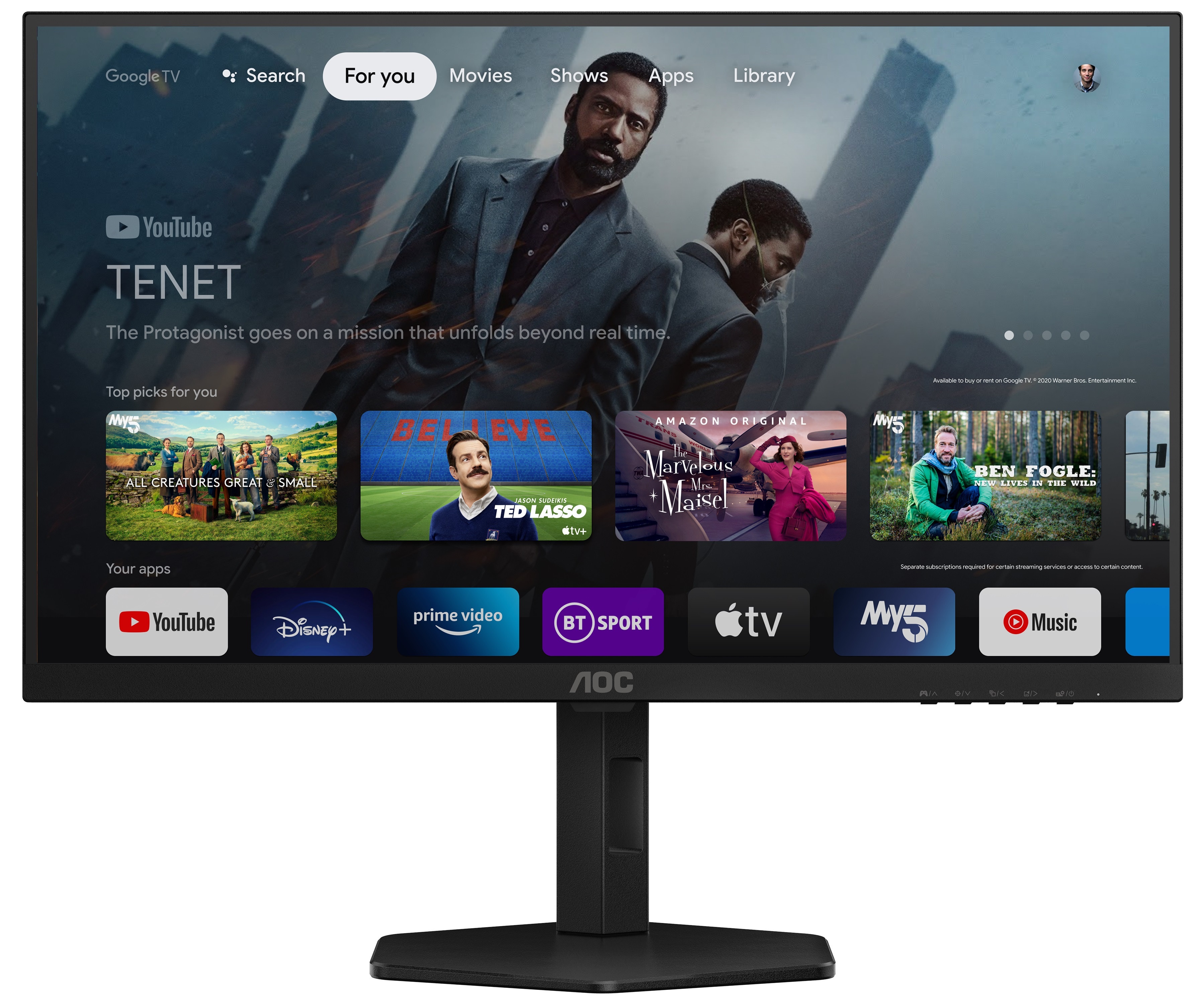 Монитор 27" AOC Q27G4XY Black (VA, 2560x1440, 180Hz, 0.3 ms, 178°/178°, 450 cd/m, 80M:1, 2xHDMI 2.0, DisplayPort 1.4, Pivot)
