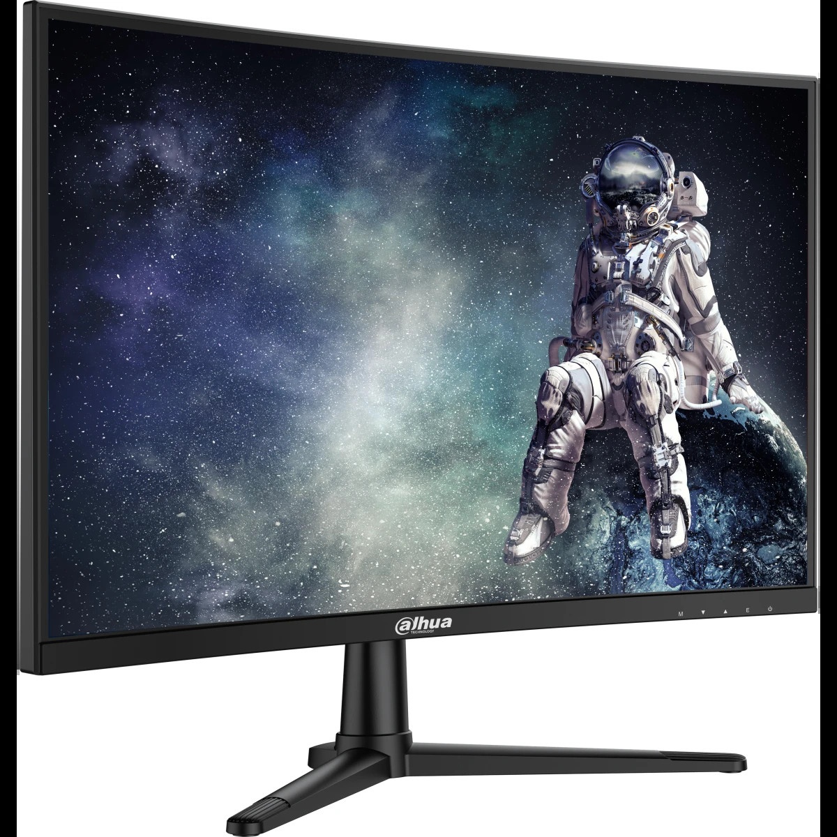 Монитор 23.8" Dahua DHI-LM24-E240C VA 1920x1080, 240 Гц, 1 мс (MPRT), 16:9, 350 кд/м², HDMI 2.0, DP
