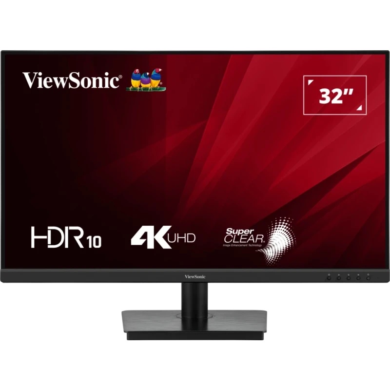 Монитор ViewSonic 32" VA3208-4K-HD черный VA LED 4ms 16:9 HDMI M/M матовая 3000:1 300cd 178гр/178гр