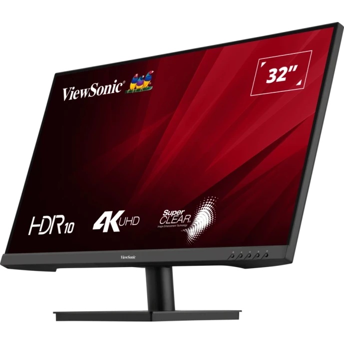 Монитор ViewSonic 32" VA3208-4K-HD черный VA LED 4ms 16:9 HDMI M/M матовая 3000:1 300cd 178гр/178гр