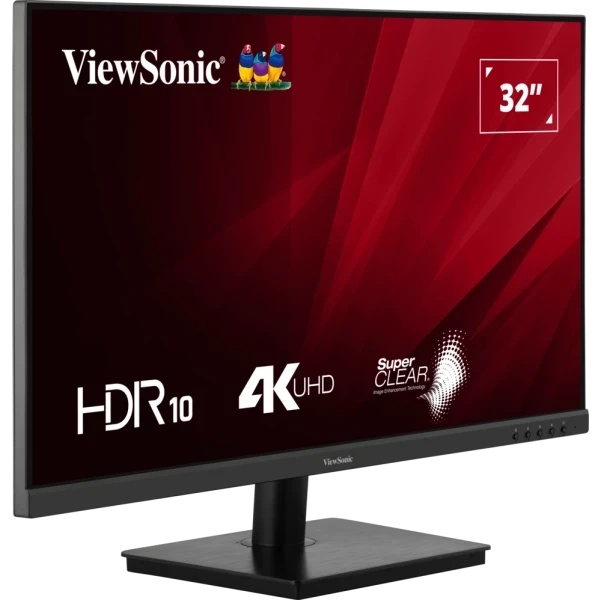 Монитор ViewSonic 32" VA3208-4K-HD черный VA LED 4ms 16:9 HDMI M/M матовая 3000:1 300cd 178гр/178гр
