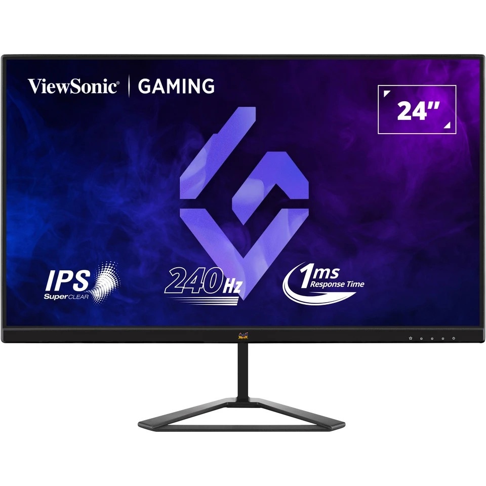 Монитор ViewSonic 23.8" VX2479A-HD-PRO черный IPS LED 1ms 16:9 HDMI матовая 1000:1 250cd 178гр/178гр