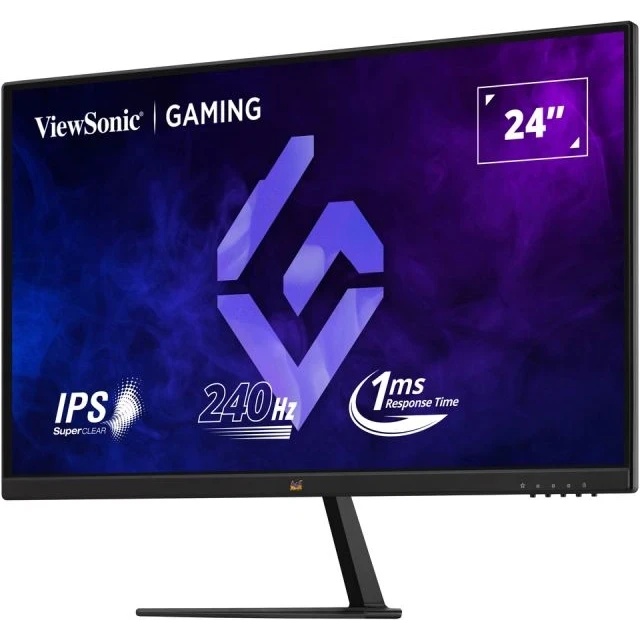 Монитор ViewSonic 23.8" VX2479A-HD-PRO черный IPS LED 1ms 16:9 HDMI матовая 1000:1 250cd 178гр/178гр