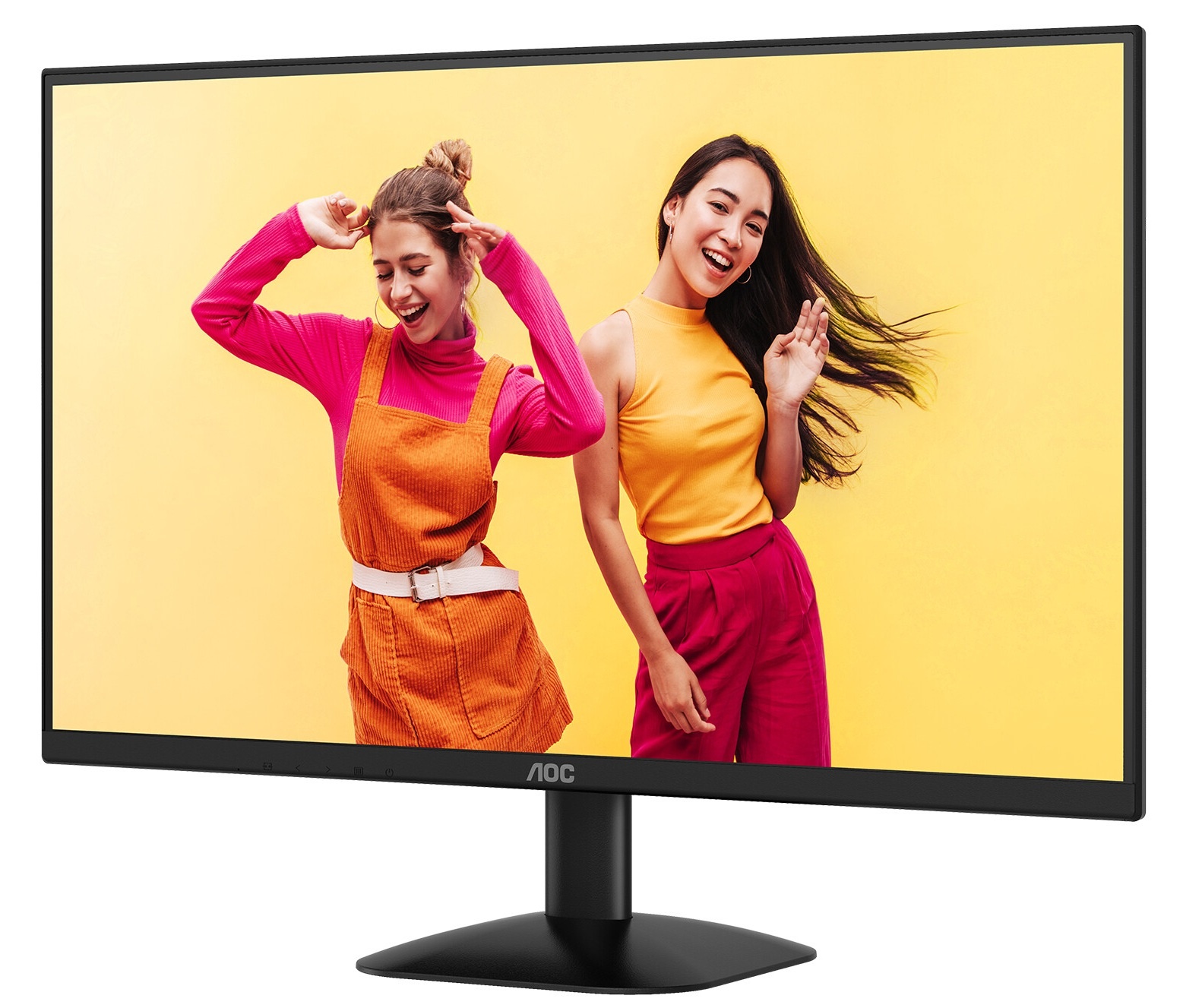 МОНИТОР 27" AOC U27B35 Black (4K, IPS, 3840x2160, 4 ms, 178°/178°, 300 cd/m, 20M:1, +2xHDMI 2.0, +Di