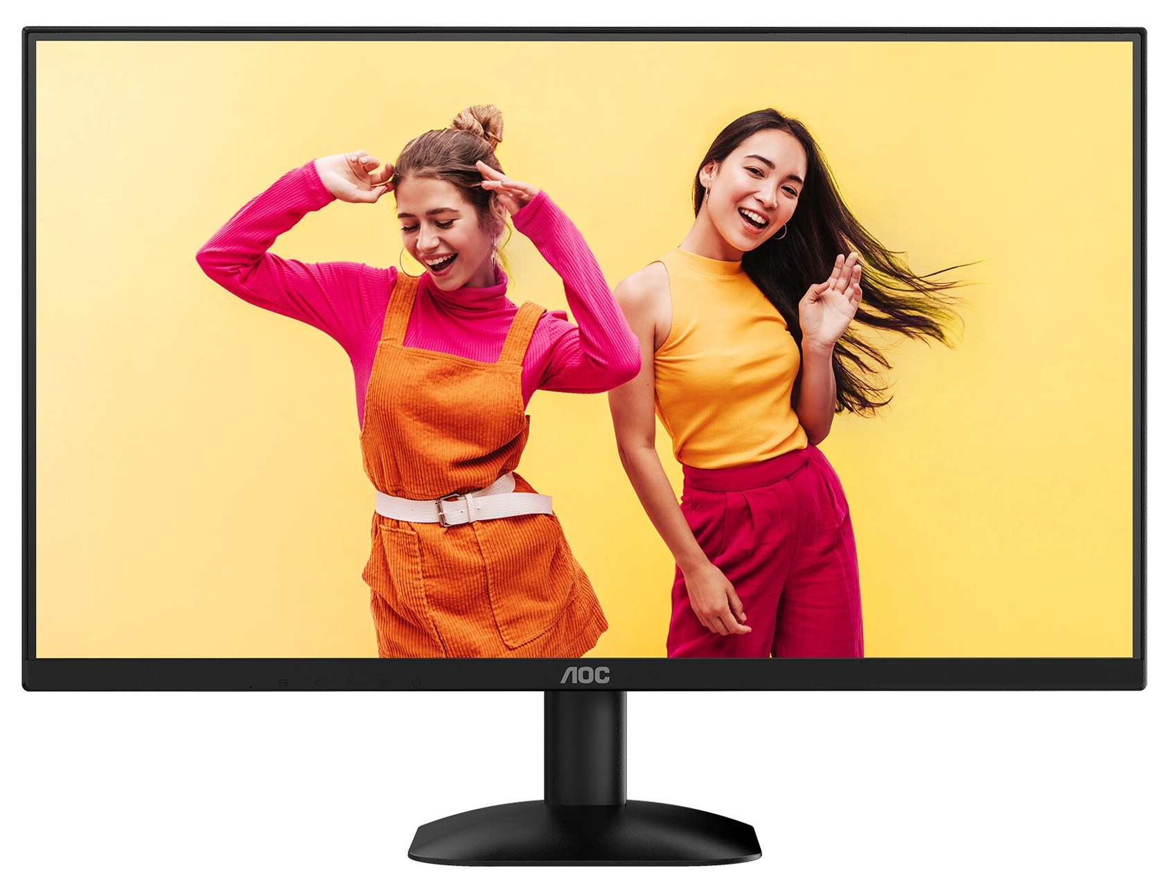 МОНИТОР 27" AOC U27B35 Black (4K, IPS, 3840x2160, 4 ms, 178°/178°, 300 cd/m, 20M:1, +2xHDMI 2.0, +Di