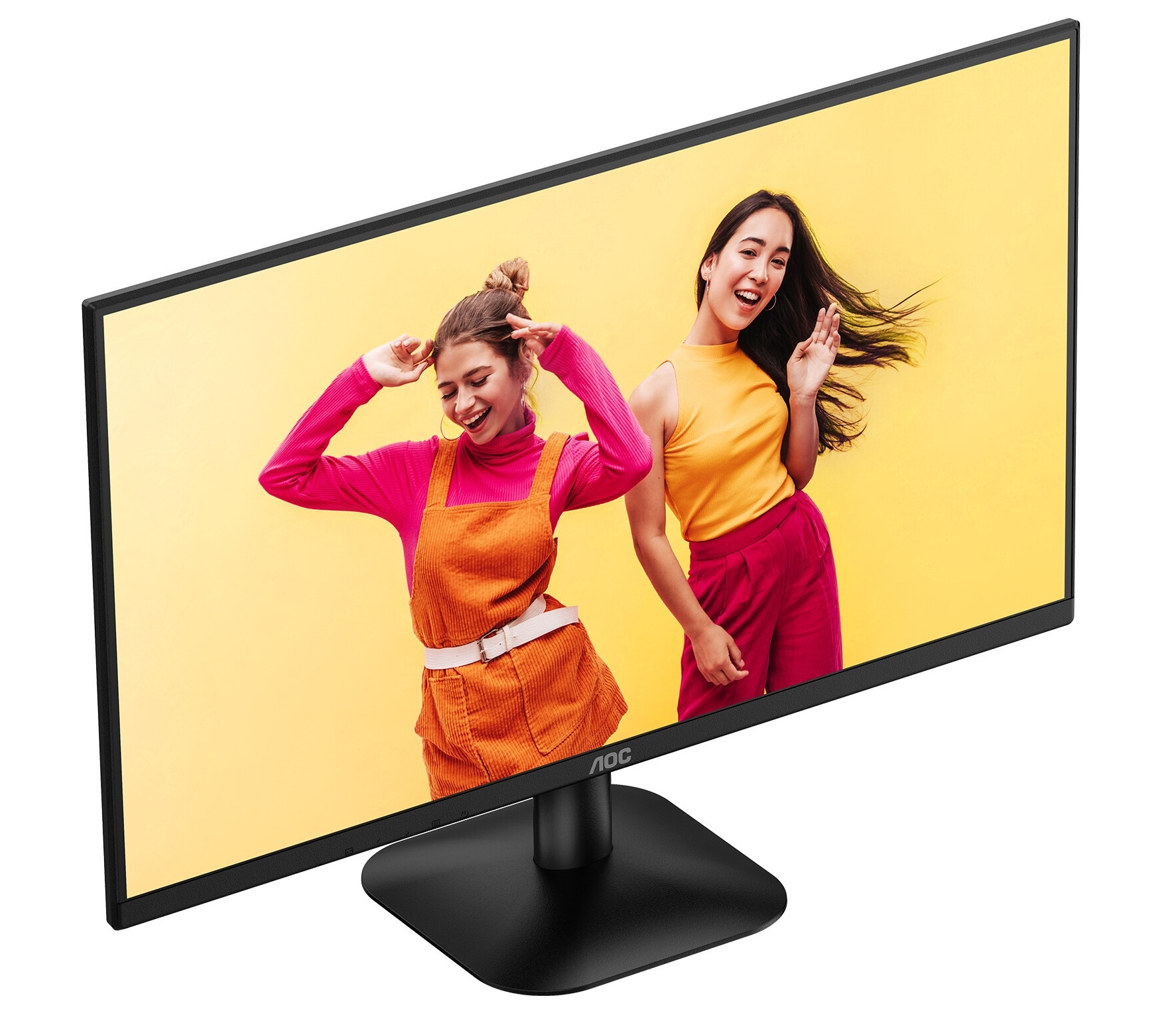 МОНИТОР 27" AOC U27B35 Black (4K, IPS, 3840x2160, 4 ms, 178°/178°, 300 cd/m, 20M:1, +2xHDMI 2.0, +Di