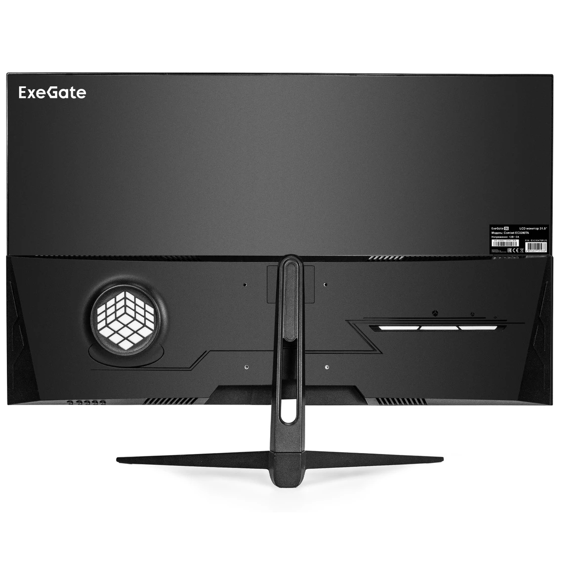 LCD ExeGate 31.5"&nbsp;EC3200TA Combat  {VA Curved 2560x1440 165Hz 1ms 16:9 300cd 3500:1 178/178 HDMI2.0 2xDisplayPort Speakers RGB-подсветка} EX299470RUS