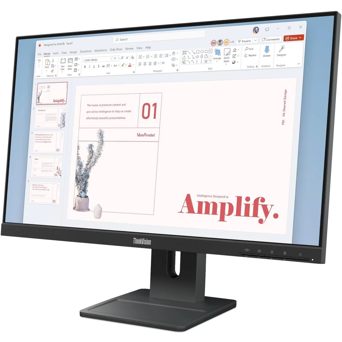 Монитор Lenovo ThinkVision E24-40 23.8" 16:9 FHD (1920x1080) IPS, 100Hz, 250N, 1xHDMI 1.4, 1xDP 1.2, 1xVGA, LTPS, 1Y