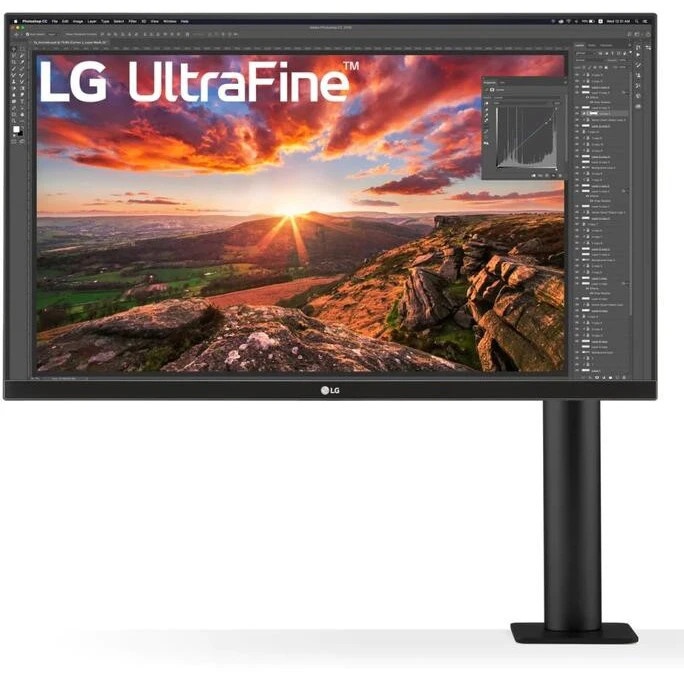 Monitor 27" LG 27UN880-B Black IPS, 16:9, 3840x2160, 5ms, 350 cd/m2, 1000:1, DP, HDMI*2, USB-C, 5Wx2