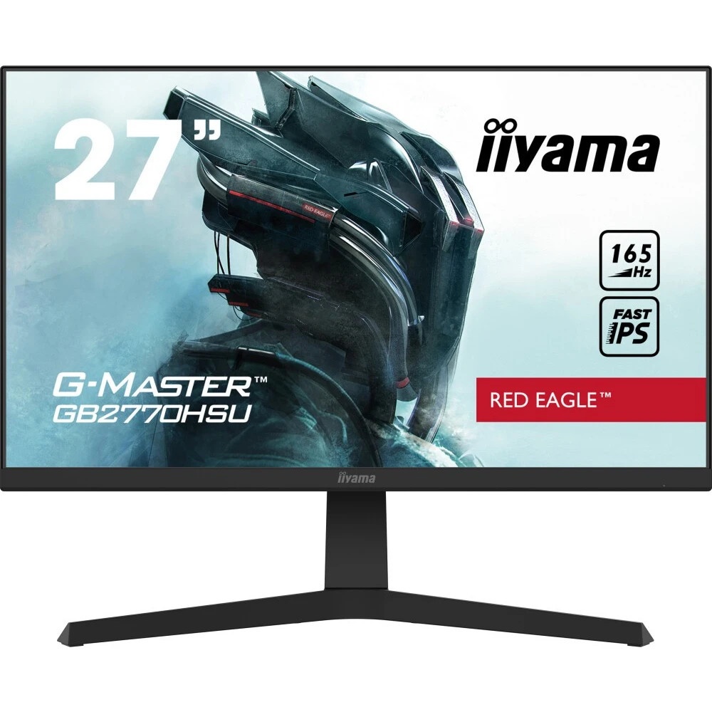 Монитор 27" Iiyama G-Master GB2770HSU-B5 IPS IGZO 1920x1080, 165 Гц, 0.8 мс, 16:9, 250 кд/м2, 1хHDMI