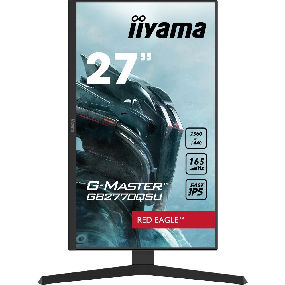Монитор 27" Iiyama G-Master GB2770HSU-B5 IPS IGZO 1920x1080, 165 Гц, 0.8 мс, 16:9, 250 кд/м2, 1хHDMI