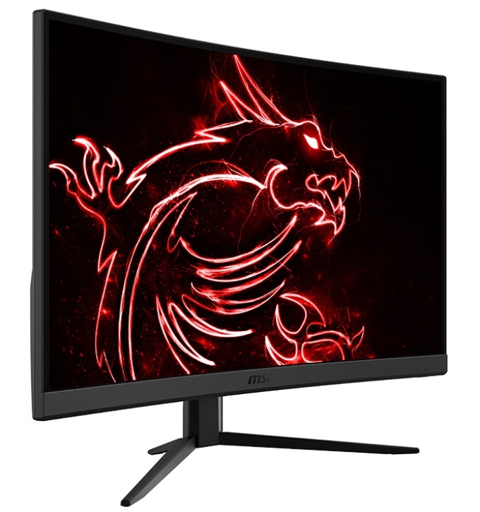 Монитор 27" MSI G27C4 E3 VA 1920x1080, 180 Гц, 250 кд/м2, 1 мс, 16:9, 2xHDMI, 1xDP, 1x3.5 мм, изогну