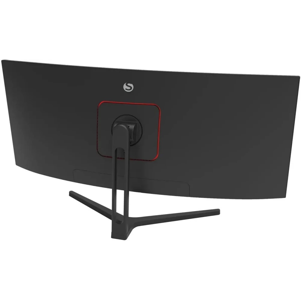 Монитор 34" SunWind SM-34QV401 VA 3440x1440, 165 Гц, 6 мс, 21:9, 300 кд/м2, 2xHDMI, 2хDP, 1x3.5 мм,