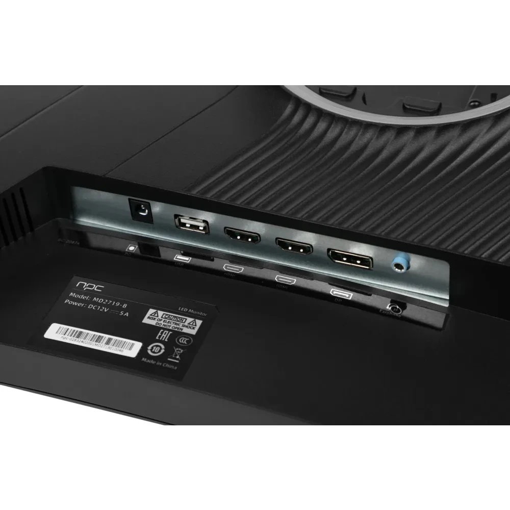 Монитор NPC MD2719-B 27" VA 1920x1080, 240 Гц, 1 мс, 16:9, 250 кд/м², 2хHDMI, 1хDP, выход на наушник