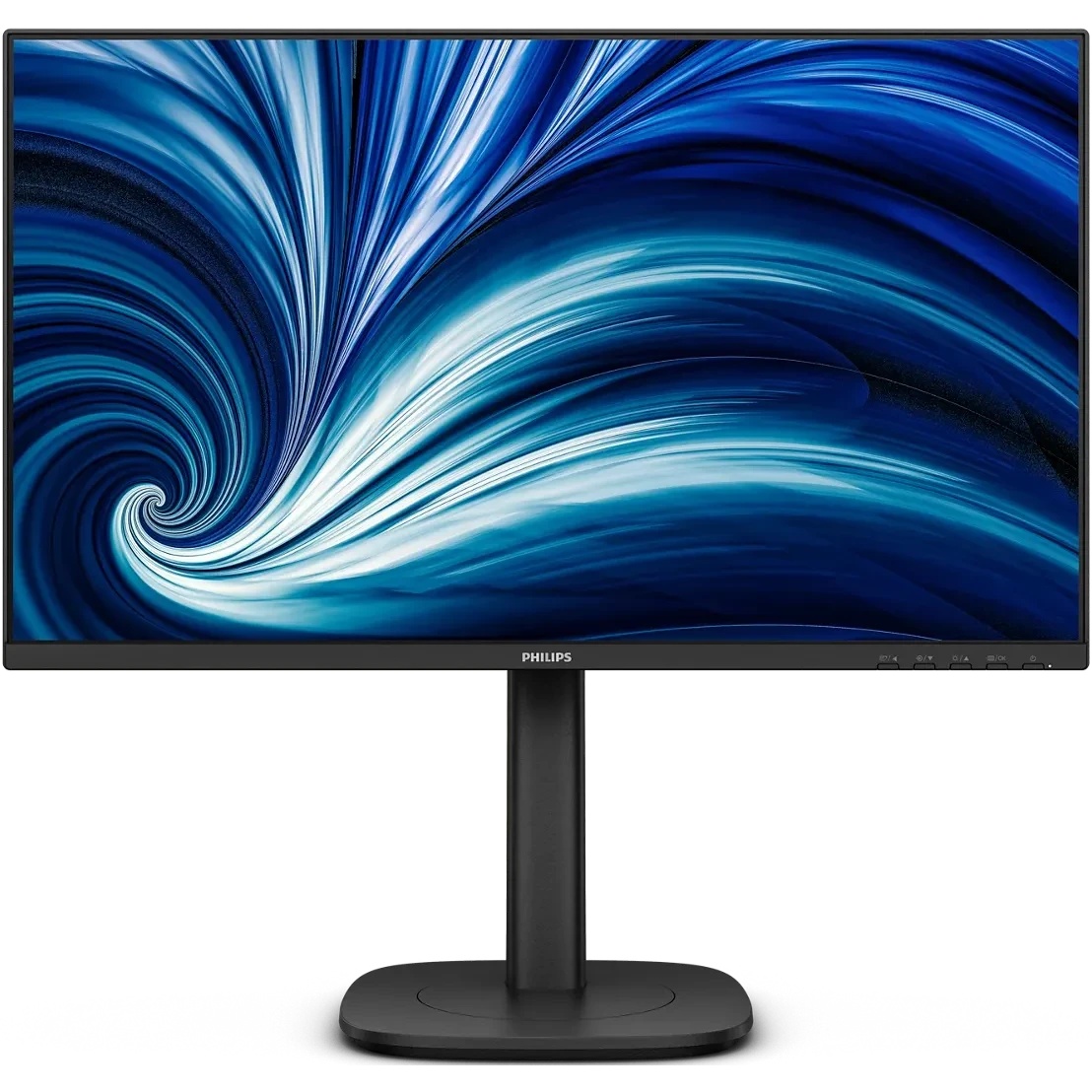 Монитор 23.8" PHILIPS 24B2N3200J Black (IPS, 1920x1080, 120Hz, 4 ms, 178°/178°, 300 cd/m, 1500:1, +HDMI 1.4, +DisplayPort 1.2, +4xUSB 3.2, +MM Pivot)