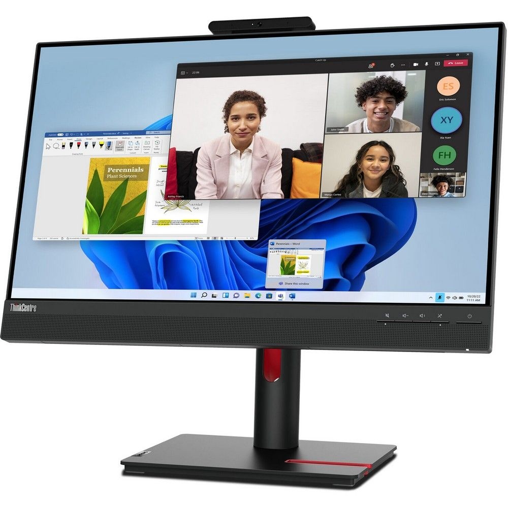Монитор Lenovo ThinkCentre TIO24Gen5 23.8" IPS/ 1920 x 1080 / 60Hz/ FHD/ DP/ HDMI/ VESA Mount Capability *European-RU power cord p/n 12NAGAR1EU