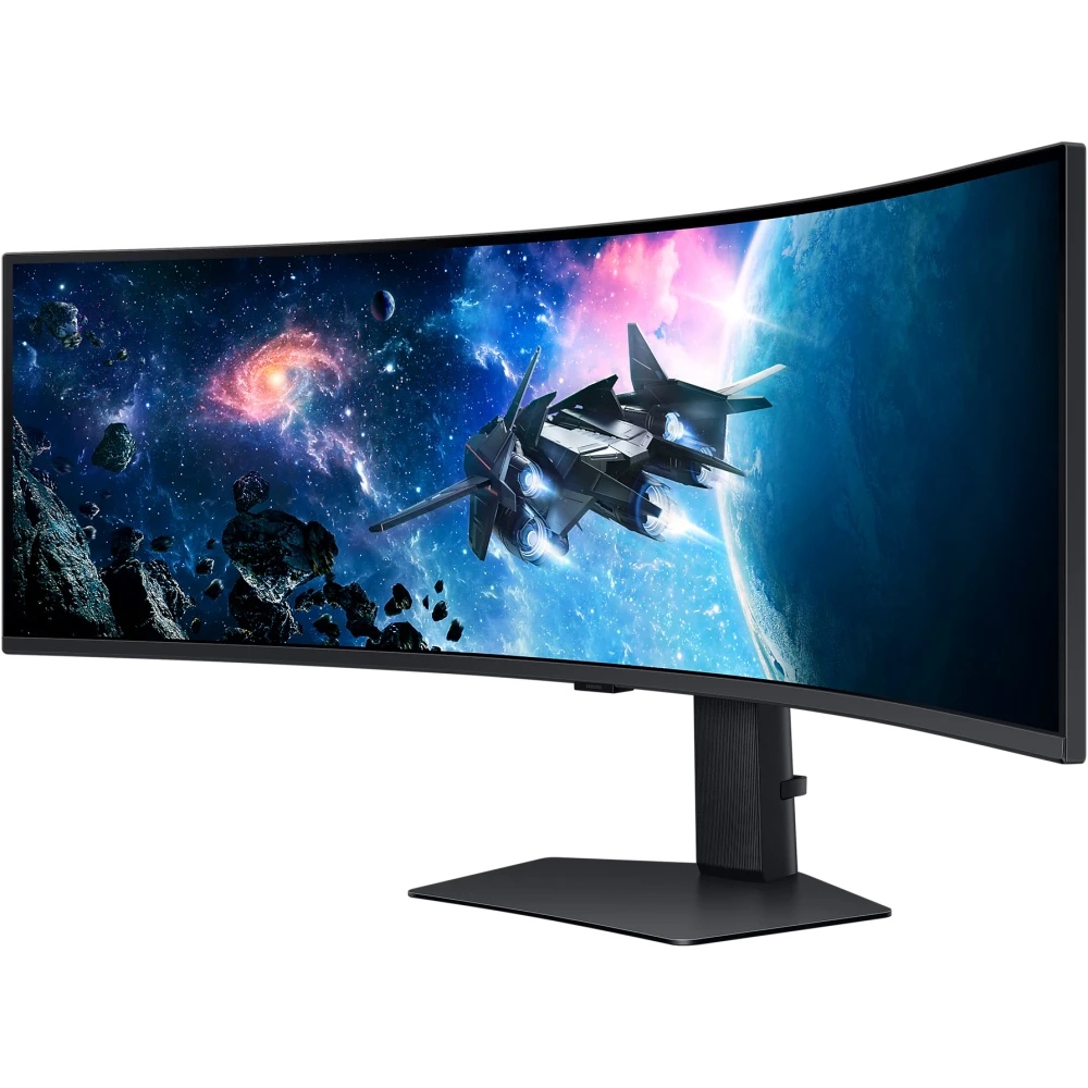 Монитор Samsung 49" S49CG954EMXUE черный VA LED 1ms 32:9 M/M полуматовая HAS 450cd 178гр/178гр 5120x