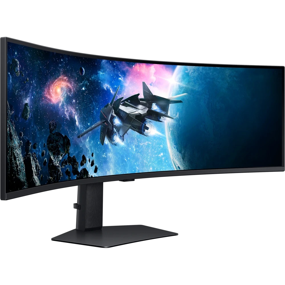Монитор Samsung 49" S49CG954EMXUE черный VA LED 1ms 32:9 M/M полуматовая HAS 450cd 178гр/178гр 5120x