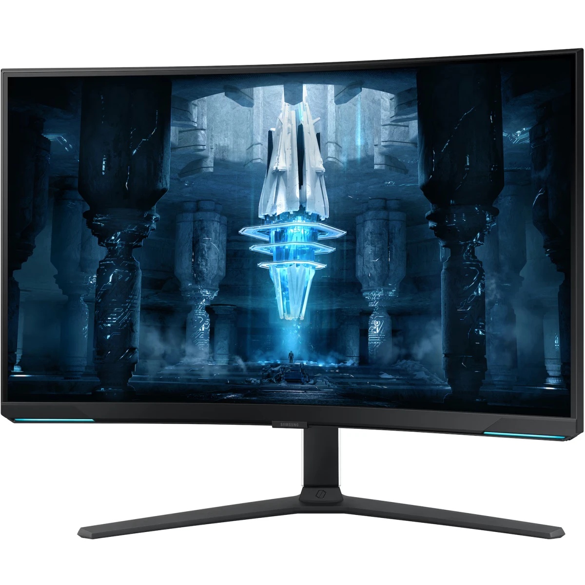 Монитор Samsung 32" Odyssey Neo G8 S32BG850NMXUE белый VA LED 1ms 16:9 HDMI полуматовая HAS Piv 350c