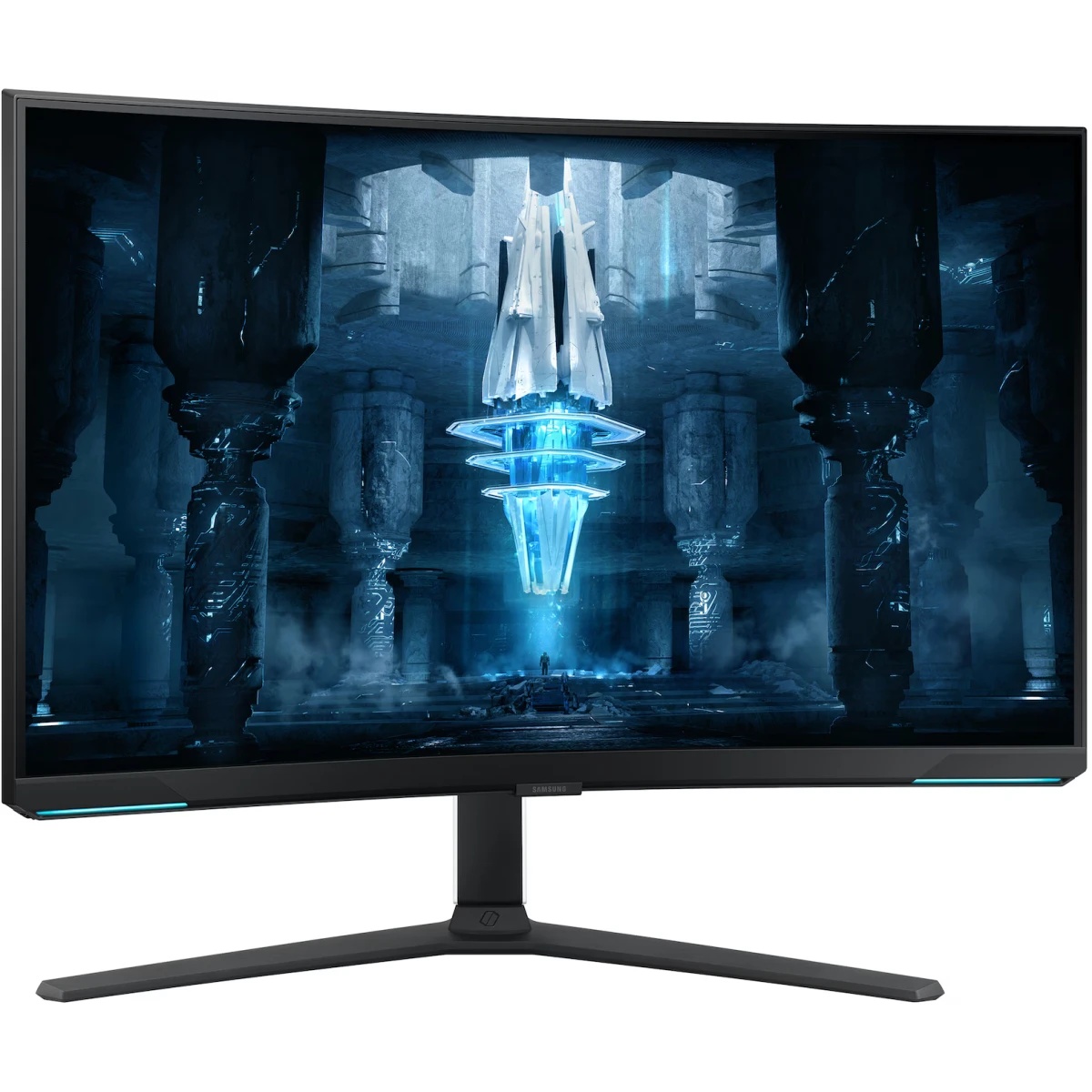 Монитор Samsung 32" Odyssey Neo G8 S32BG850NMXUE белый VA LED 1ms 16:9 HDMI полуматовая HAS Piv 350c