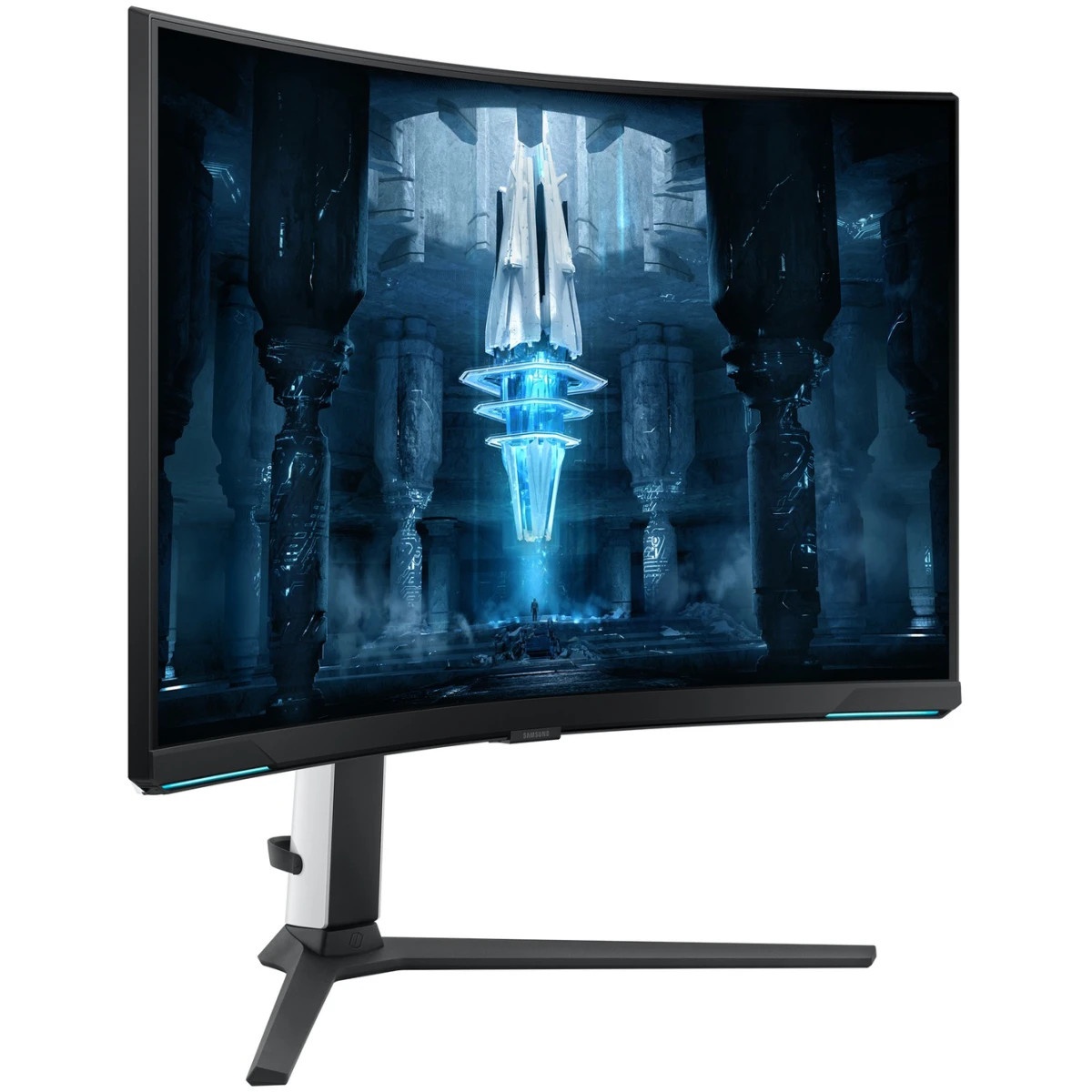 Монитор Samsung 32" Odyssey Neo G8 S32BG850NMXUE белый VA LED 1ms 16:9 HDMI полуматовая HAS Piv 350c