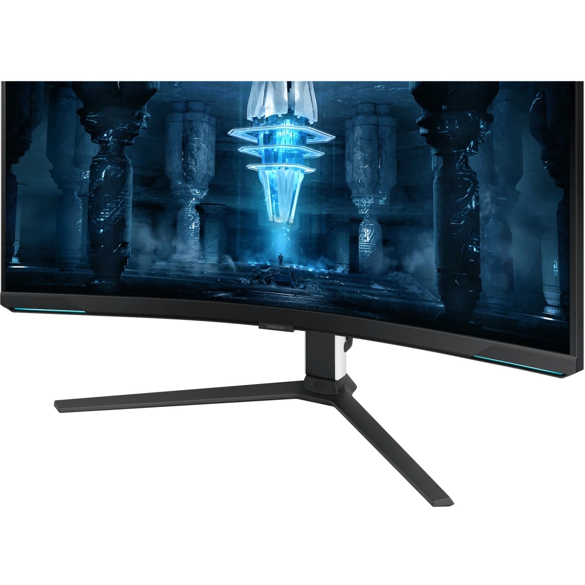 Монитор Samsung 32" Odyssey Neo G8 S32BG850NMXUE белый VA LED 1ms 16:9 HDMI полуматовая HAS Piv 350c
