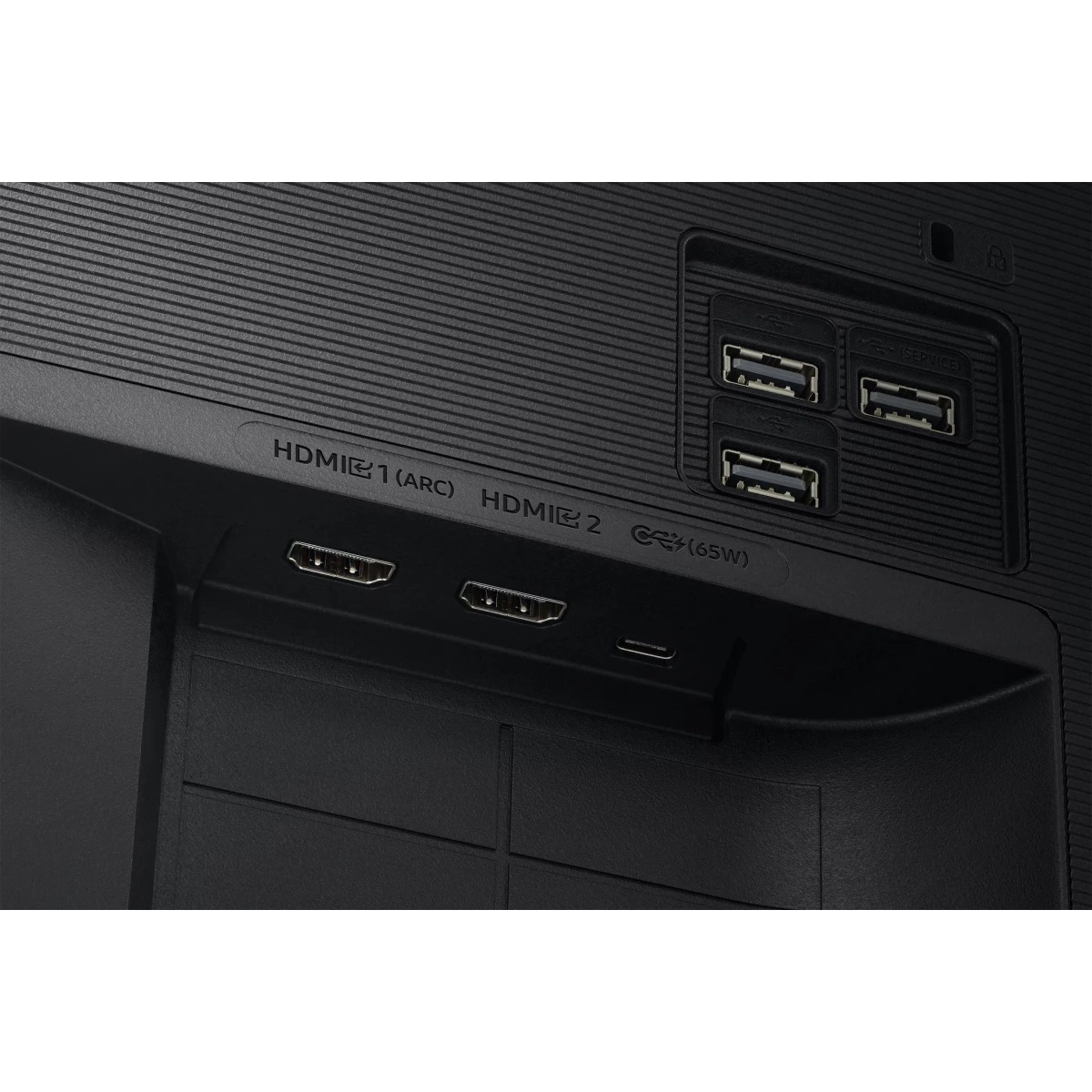 Монитор Samsung 32" LS32FM702UMXUE черный VA LED 4ms 16:9 HDMI M/M матовая 3000:1 300cd 178гр/178гр