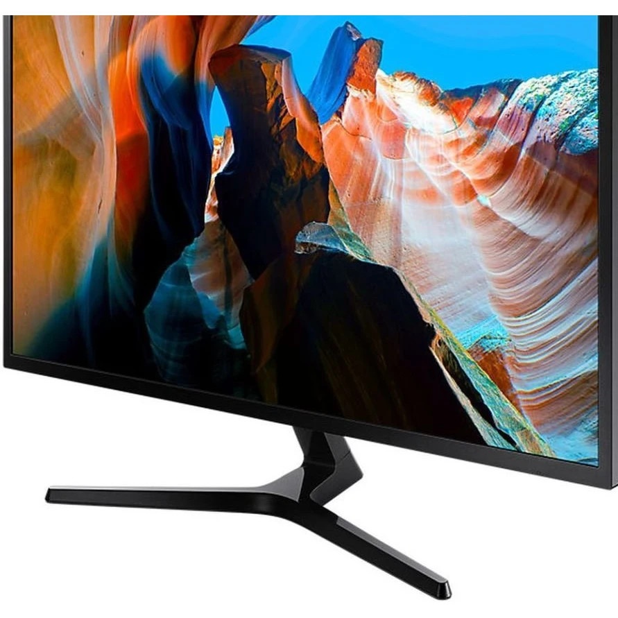 Монитор Samsung 31.5" U32J590UQMXUE темно-серый VA LED 4ms 16:9 HDMI матовая 270cd 178гр/178гр 3840x