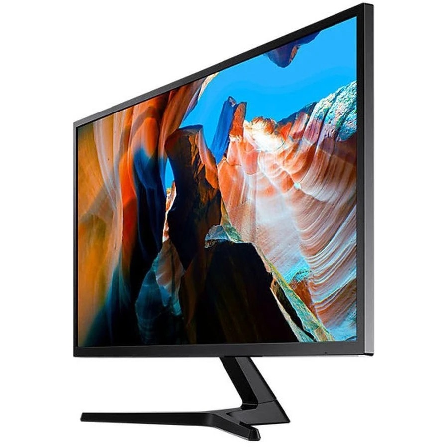 Монитор Samsung 31.5" U32J590UQMXUE темно-серый VA LED 4ms 16:9 HDMI матовая 270cd 178гр/178гр 3840x