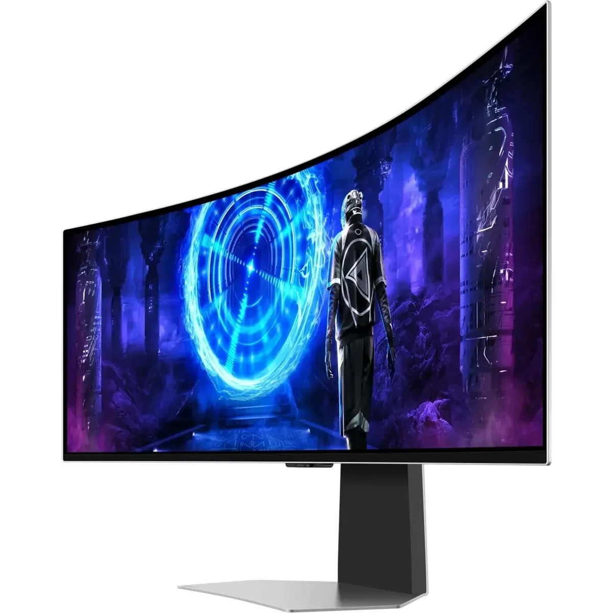 Монитор Samsung 49" Odyssey OLED G9 S49DG952SMXUE серебристый OLED LED 0.03ms 32:9 HDMI M/M матовая