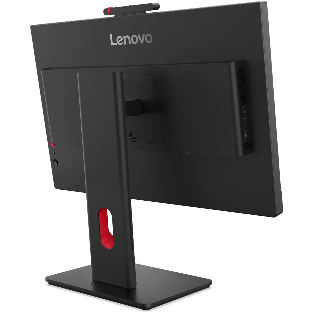 Монитор Lenovo ThinkVision T24-4v 23.8" 16:9 FHD (1920x1080) IPS, 120Hz, 250N, 1xHDMI 1.4, 1xDP 1.2, 1xVGA, 1xUSB-B (USB 5Gbps), 3xUSB-A (USB 5Gbps), 1xUSB-C (USB 5Gbps), Integrated webcam (5MP, IR+RGB), 1Y