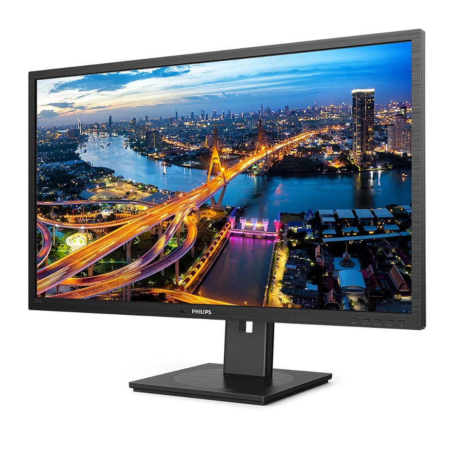 Монитор 31.5'' Philips 325B1L [16:9] 2560х1440(WQHD) IPS, nonGLARE, 250cd/m2, H178°/V178°, 1200:1, 5
