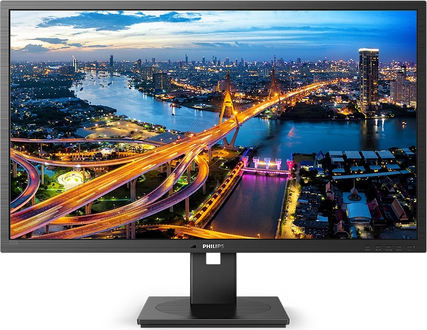 Монитор 31.5'' Philips 325B1L [16:9] 2560х1440(WQHD) IPS, nonGLARE, 250cd/m2, H178°/V178°, 1200:1, 5