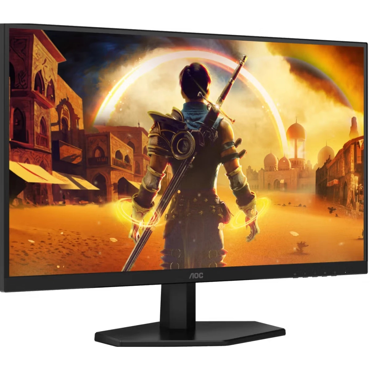 Монитор 27" AOC Q27G42XE черный IPS LED 16:9 HDMI M/M матовая 1000:1 300cd 178гр/178гр 2560x1440 180