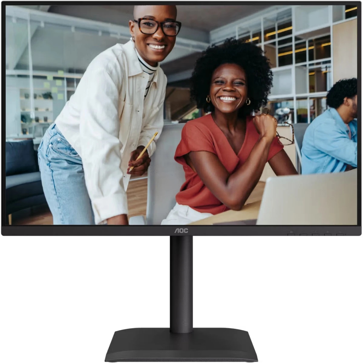 Монитор 24" AOC X24E4U черный IPS LED 4ms 16:9 HDMI M/M матовая HAS Piv 300cd 178гр/178гр 1920x1080