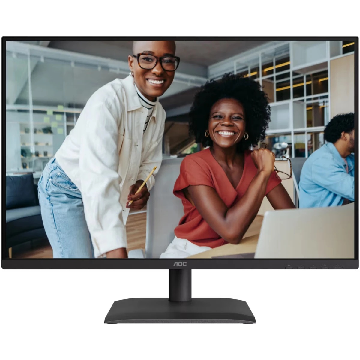 Монитор 24" AOC X24E4U черный IPS LED 4ms 16:9 HDMI M/M матовая HAS Piv 300cd 178гр/178гр 1920x1080