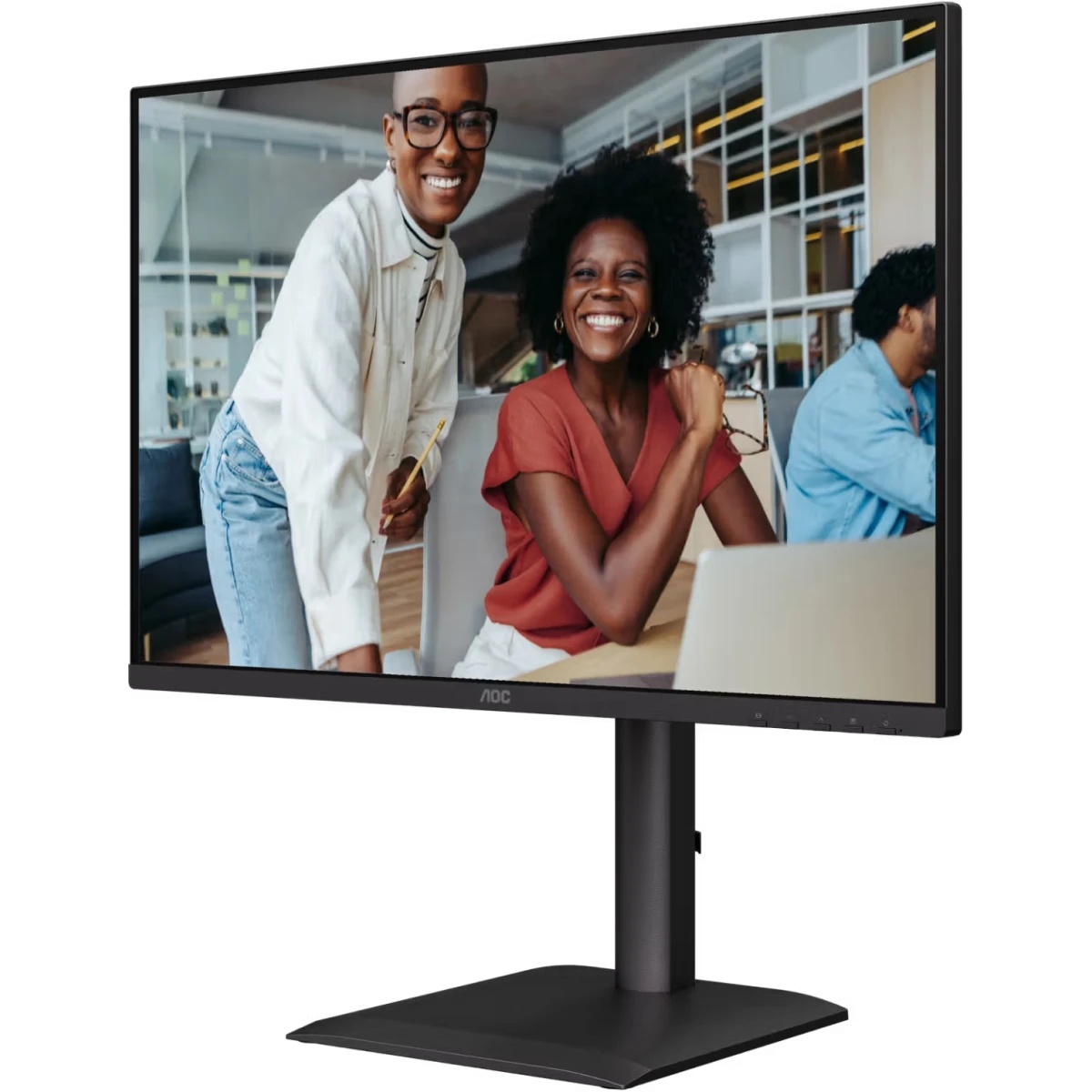 Монитор 24" AOC X24E4U черный IPS LED 4ms 16:9 HDMI M/M матовая HAS Piv 300cd 178гр/178гр 1920x1080